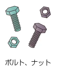 ボルト、ナット