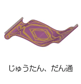 じゅうたん、だん通
